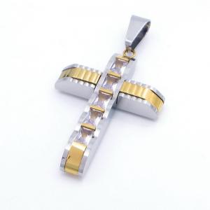 Stainless Steel Cross Pendant - KP117672-HR
