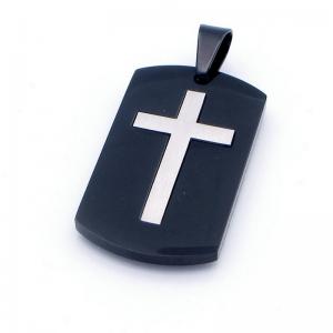 Stainless Steel Black-plating Pendant - KP117678-HR