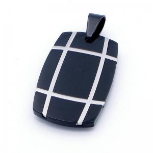 Stainless Steel Black-plating Pendant - KP117690-HR