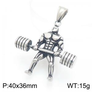 Stainless Steel Popular Pendant - KP117759-LU