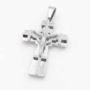 Stainless Steel Cross Pendant - KP117977-HR