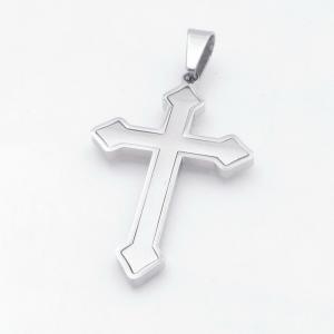 Stainless Steel Cross Pendant - KP117992-HR