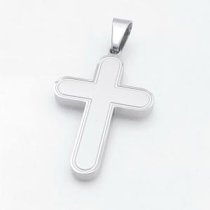 Stainless Steel Cross Pendant - KP117998-HR