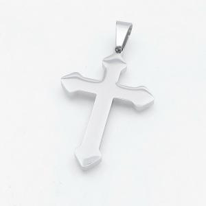Stainless Steel Cross Pendant - KP118003-HR