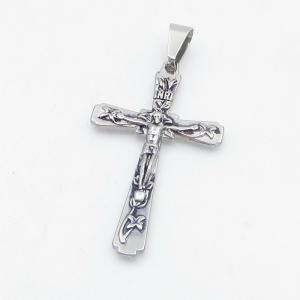 Stainless Steel Cross Pendant - KP118057-KD