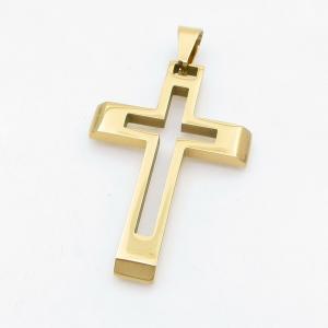 Stainless Steel Cross Pendant - KP118066-KD