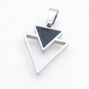 Stainless Steel Black-plating Pendant - KP118167-HR