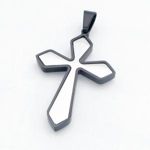 Stainless Steel Cross Pendant - KP118173-HR