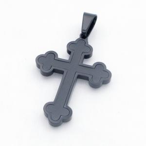 Stainless Steel Cross Pendant - KP118183-HR