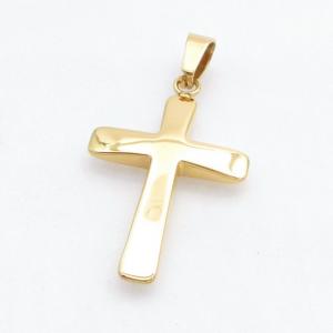 Stainless Steel Cross Pendant - KP118273-HR