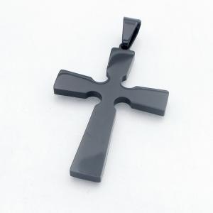 Stainless Steel Cross Pendant - KP118277-HR