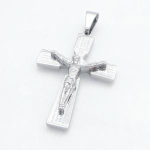 Stainless Steel Cross Pendant - KP118289-HR