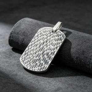 Stainless steel cast jewelry square pendant accessories - KP118340-KJX