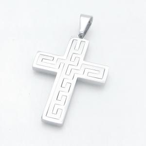 Stainless Steel Cross Pendant - KP118402-HR