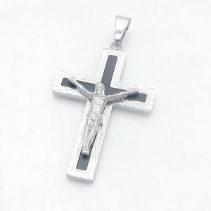 Stainless Steel Cross Pendant - KP118421-HR