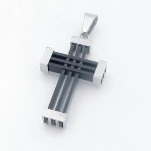 Stainless Steel Cross Pendant - KP118440-HR