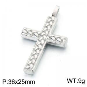 Stainless steel jewelry cross pendant - KP118472-GC