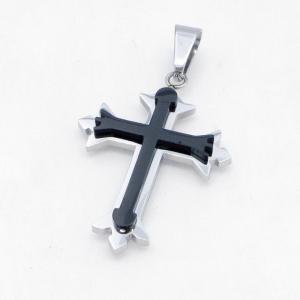 Stainless Steel Cross Pendant - KP119041-HR