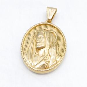 Stainless Steel Gold-plating Pendant - KP119104-GSD