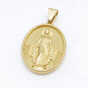 Stainless Steel Gold-plating Pendant - KP119107-GSD