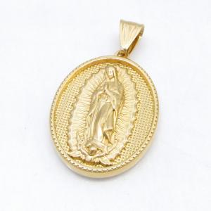 Stainless Steel Gold-plating Pendant - KP119108-GSD