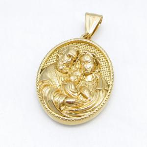 Stainless Steel Gold-plating Pendant - KP119109-GSD