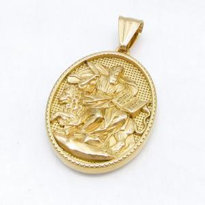 Stainless Steel Gold-plating Pendant - KP119113-GSD
