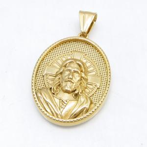 Stainless Steel Gold-plating Pendant - KP119116-GSD