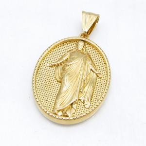 Stainless Steel Gold-plating Pendant - KP119119-GSD