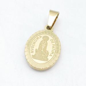 Stainless Steel Gold-plating Pendant - KP119190-HDJ