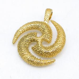 Stainless Steel Gold-plating Pendant - KP119205-ZY