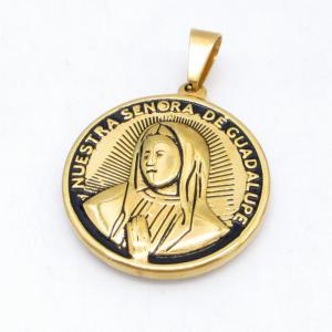Stainless Steel Gold-plating Pendant - KP119211-ZY