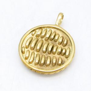 Stainless Steel Gold-plating Pendant - KP119235-ZY