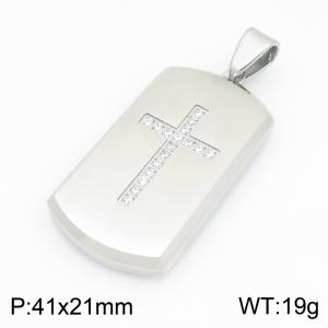 Stainless Steel Popular Pendant - KP119555-HR
