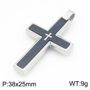 Stainless Steel Cross Pendant - KP119770-HR