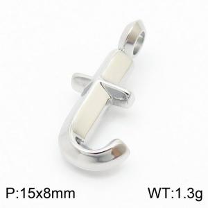Stainless steel fashionable personalized letter T pendant pendant - KP120173-Z