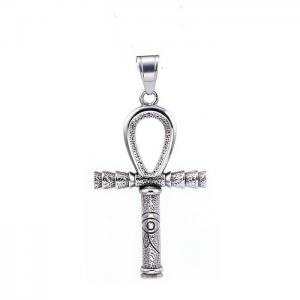 Stainless Steel Cross Pendant - KP120344-WGME