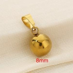 Stainless steel ball pendant - KP120430-Z