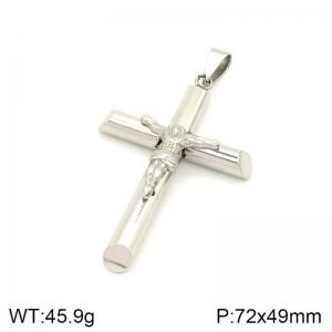 Stainless Steel Cross Pendant - KP130746-NT