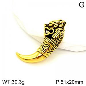 Stainless Steel Gold-plating Pendant - KP130771-NT