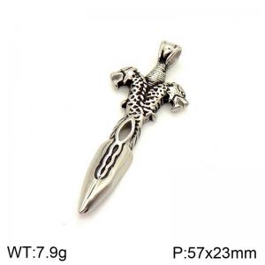 Stainless Steel Popular Pendant - KP130779-NT