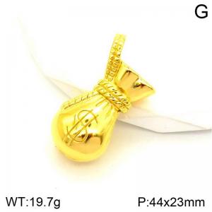 Stainless Steel Gold-plating Pendant - KP130792-NT