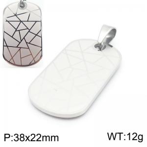 Stainless Steel Popular Pendant - KP131004-HR