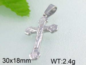 Stainless Steel Cross Pendant - KP34526-THX