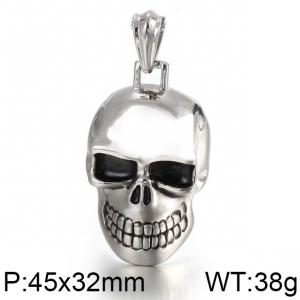 SS Skull Pendant - KP35340-D