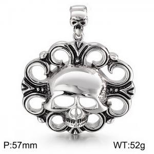 SS Skull Pendant - KP35341-D