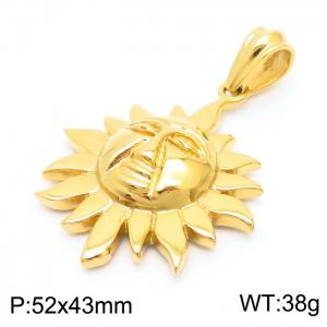 Stainless Steel Gold-plating Pendant - KP36845-D
