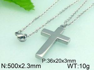 Stainless Steel Cross Pendant - KP37014-Z