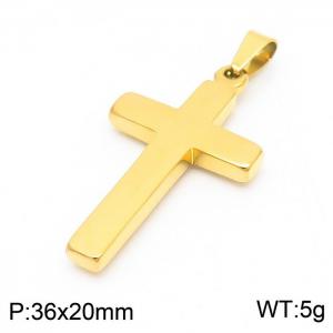 Stainless Steel Cross Pendant - KP41382-Z