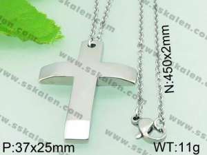 Stainless Steel Cross Pendant  - KP41950-Z